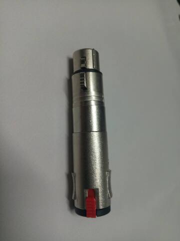 ADAPTADOR CANON XLR FEMEA X JACK P10 MONO C/ TRAVA