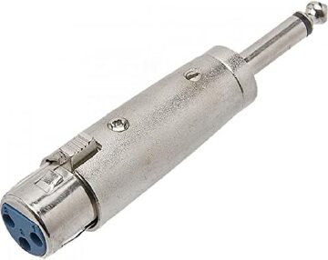 ADAPTADOR CANON XLR FEMEA X P10 MONO