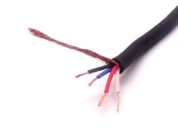 CABO MICRO ESPIR. EMBORRACHADO 4 X 0.14MM2 PT MULTCABO