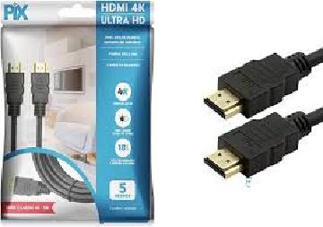 CABO HDMI 5 M 2.0 4K PIX