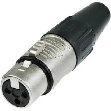 CANNON XLR FEMEA RC3F REAN NEUTRIK